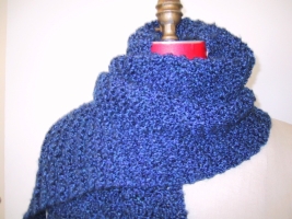 Blue Scarf