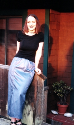 Lavender Mendhi Skirt